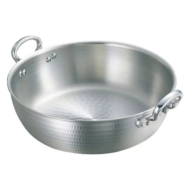 Nakao-Alumi Hammered Aluminum Tempura Pot