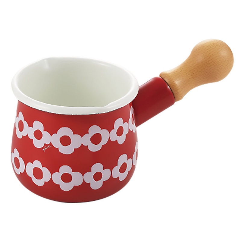 Yutaka Horo Plune Enameled Petit Milk Pan Ohana