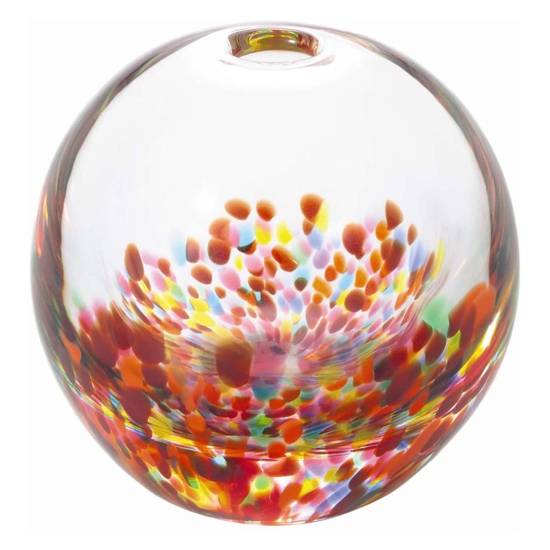 Aderia Tsugaru Vidro Soda-Lime Glass Festival-Design Vase