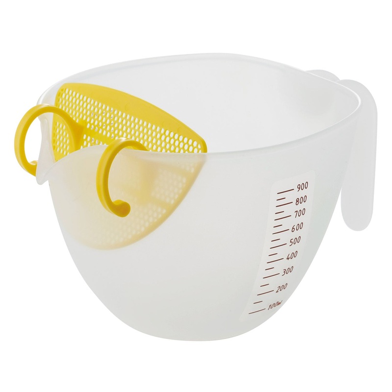 Akebono Egg Mixture Strainer Bowl