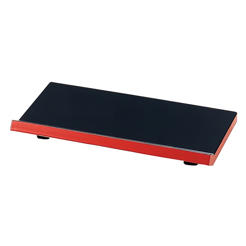 Fukui Craft ABS Resin Black Sushi Serving Plate