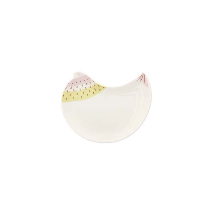 Harekutani Porcelain Bird Plate