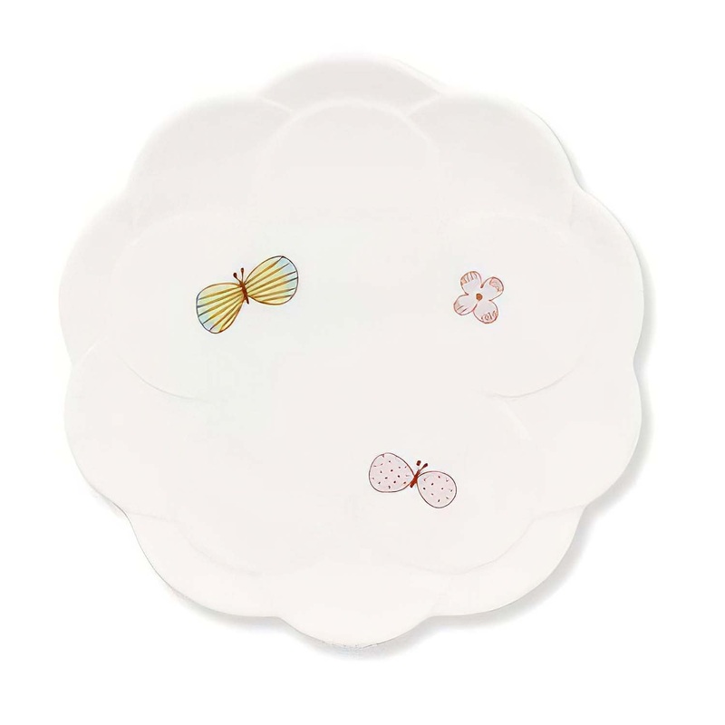 Harekutani Porcelain Butterfly Bowl