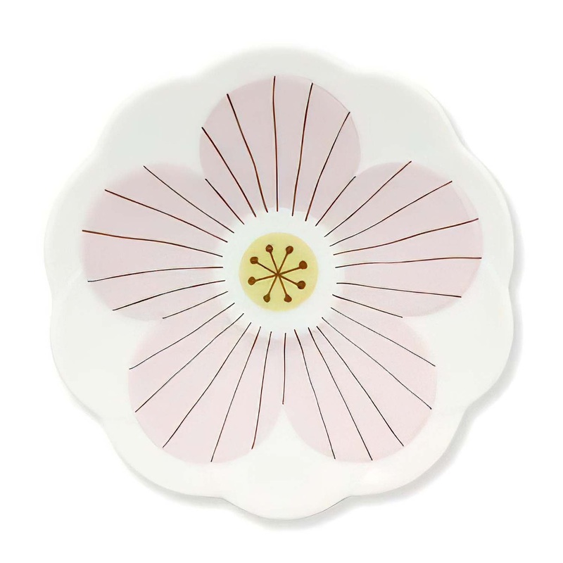 Harekutani Porcelain Flower Bowl