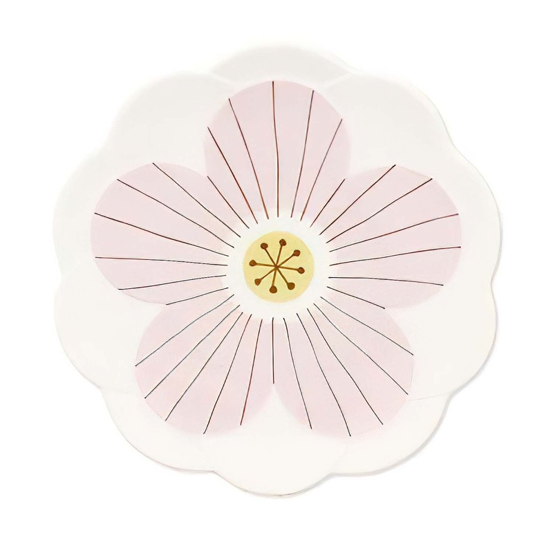 Harekutani Porcelain Flower Plate