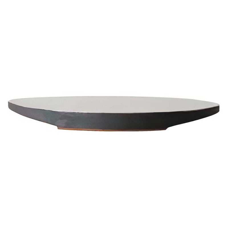 Marumi Yasuda Kawara Yuki Ceramic Flat Plate