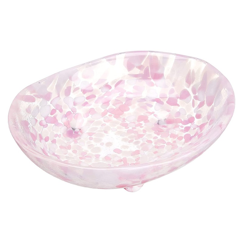 Aderia Tsugaru Vidro Soda-Lime Glass Sakura Small Bowl