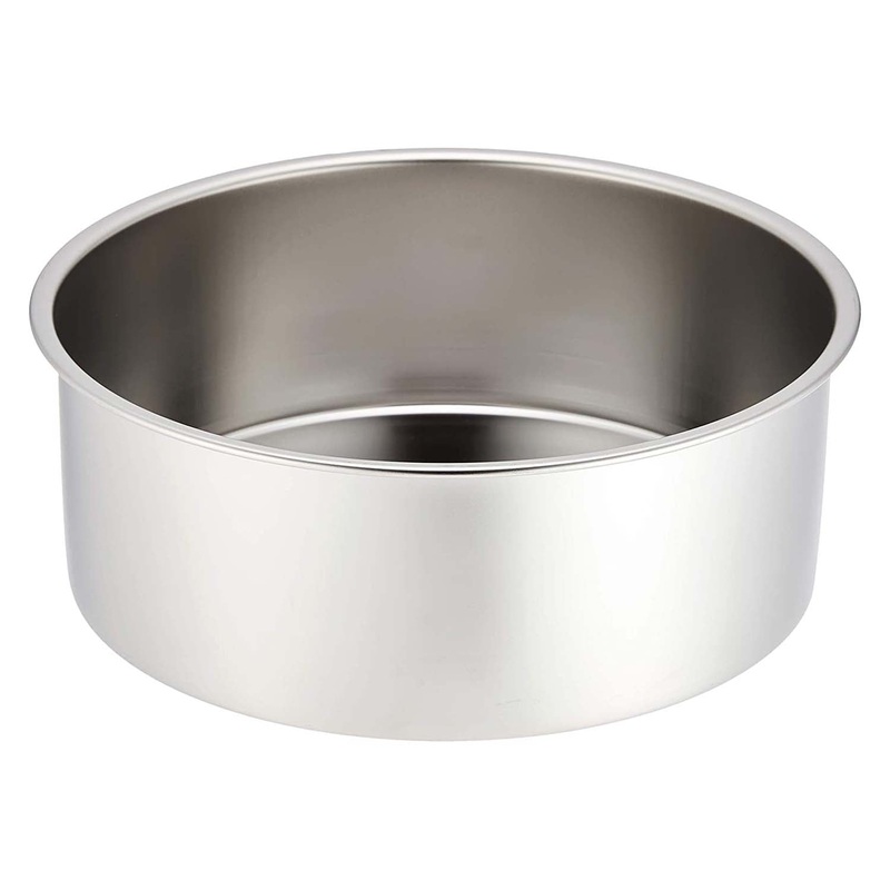 EBM Stainless Steel Deep Round Cake Pan
