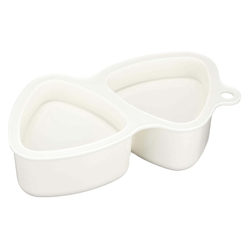Entec Polypropylene Onigiri Rice Ball Mold White