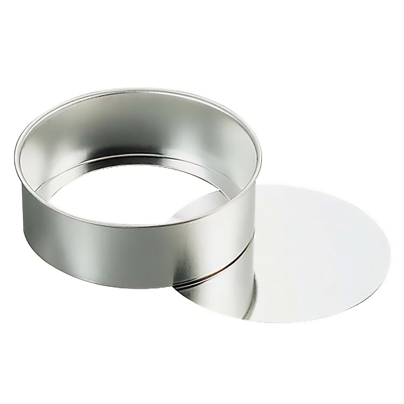 Kubodera Tin Plate Round Cake Pan with Removable Bottom