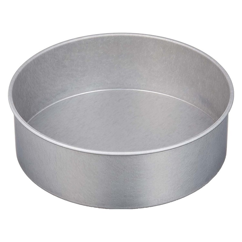 Tigercrown Steel Round Cake Pan with Removable Bottom