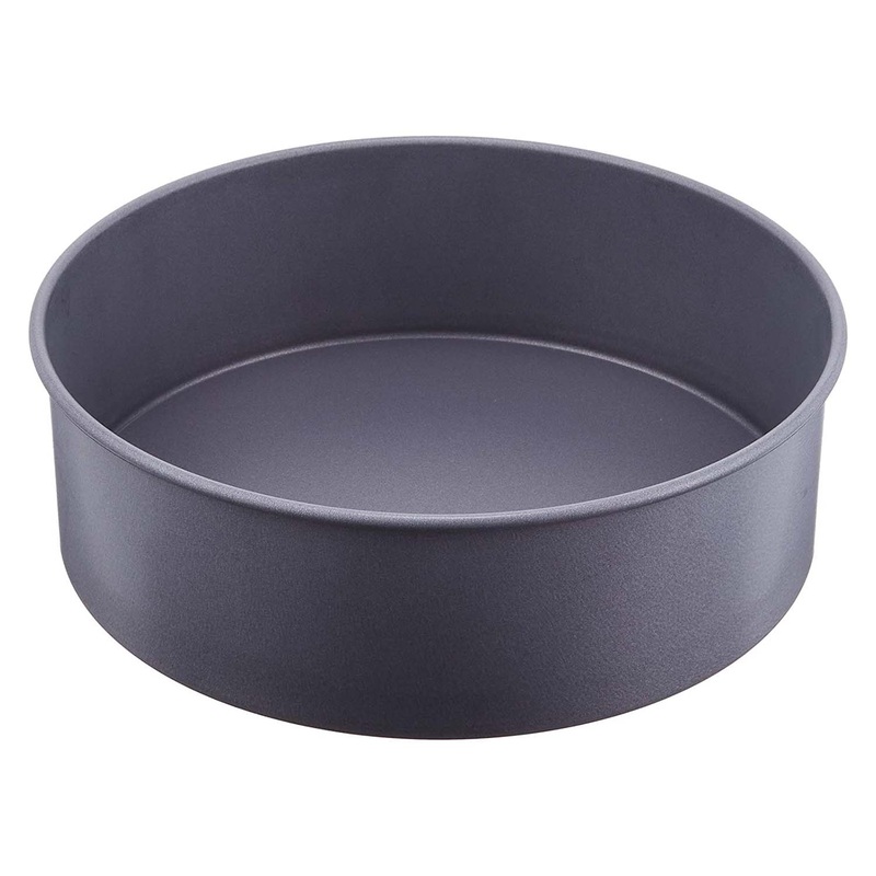 Tigercrown Tin Plate Round Cake Pan with Removable Bottom