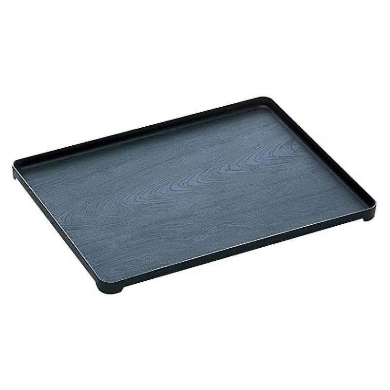 Chopla Polypropylene Non-Slip Serving Tray Black