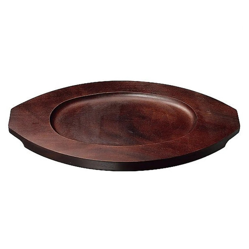 EBM Oval Wooden Base for Sizzler Platter