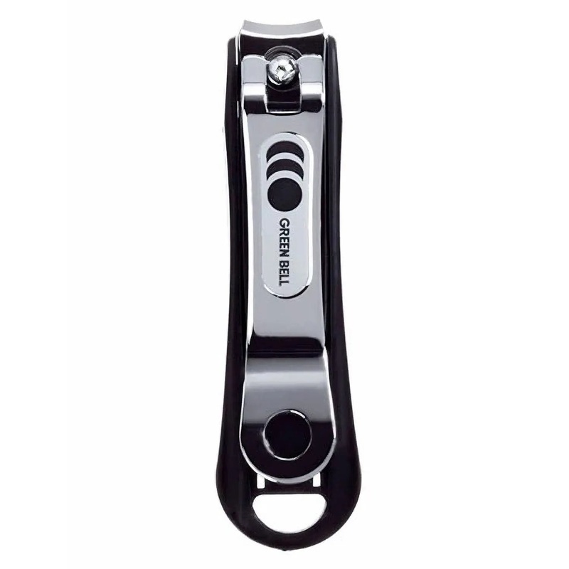 Green Bell Stainless Steel Nail Clipper with Nail Catcher