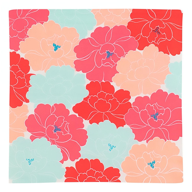 Musubi Hime Musubi Adeline Klam Cotton Furoshiki Peony 50cm
