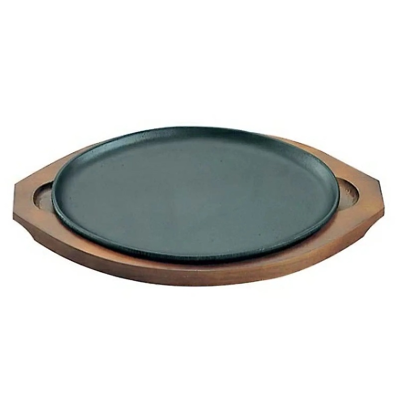 Asahi Cast Iron Sizzler Platter Keicho