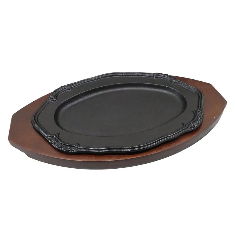 Asahi Cast Iron Sizzler Platter Ume