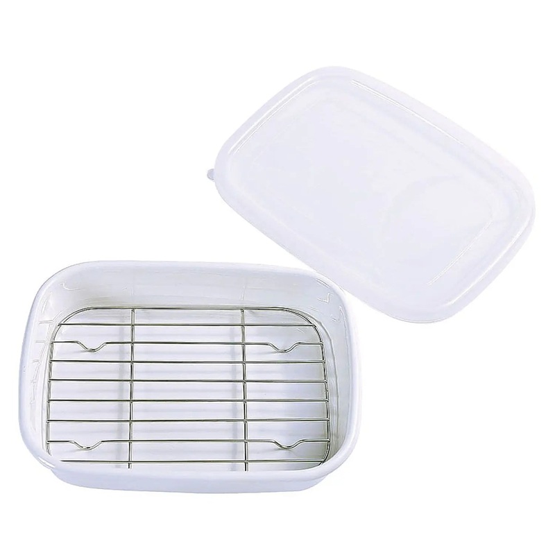 Cozy Cook Enamel Tempura Cooling Rack Set