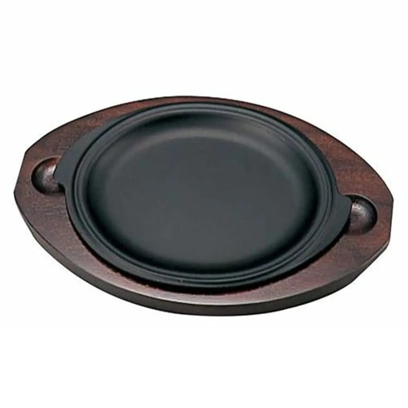 Ikeda Cast Iron Round Sizzler Platter