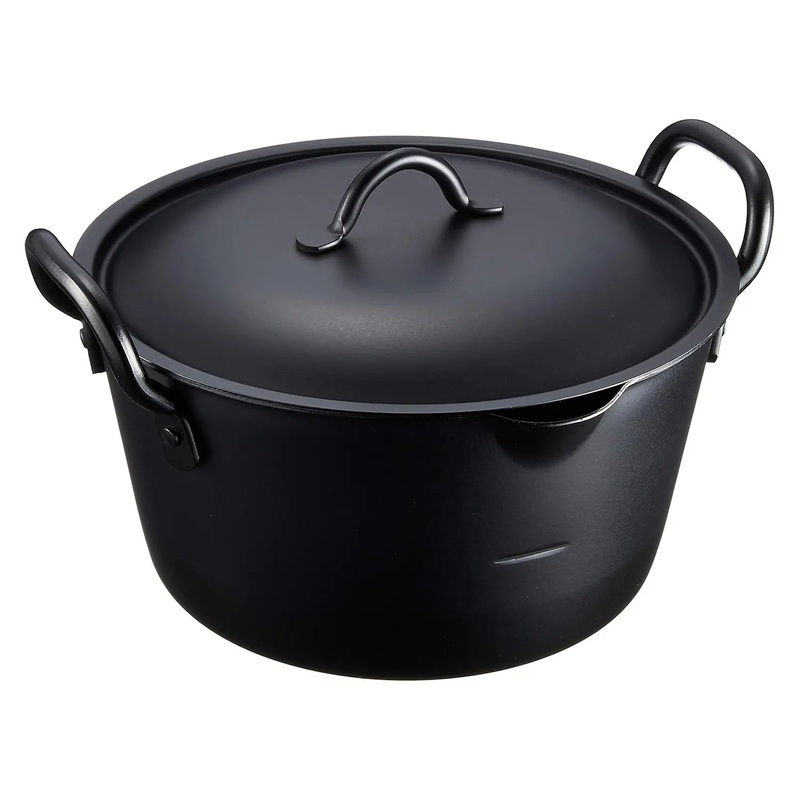 Summit Iron Tempura Pot with Lid