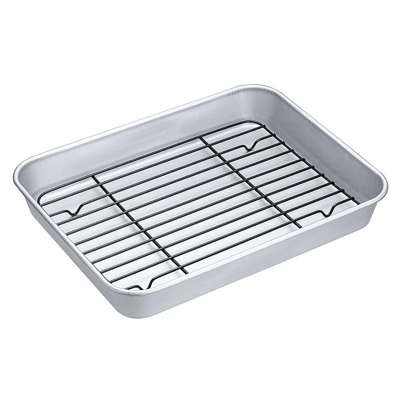 Takecan Steel Tempura Cooling Rack Set