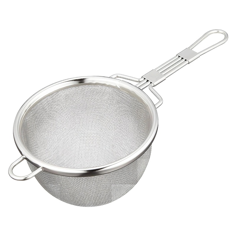 EBM Stainless Steel Tea Strainer Double Mesh