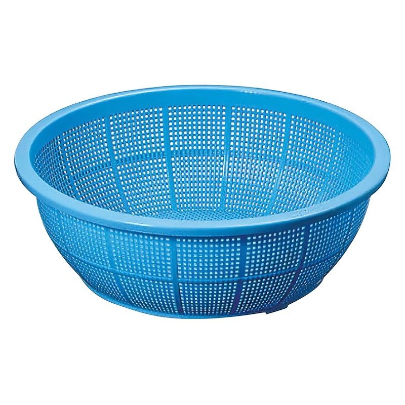 Ikeda Plastic Colander Blue