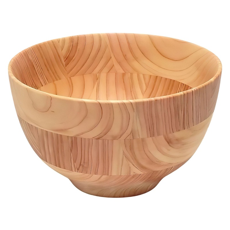 La Luz Yosegi Don Wooden Bowl Rei