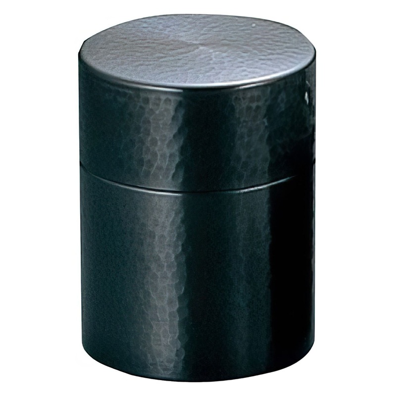 Shinkoukinzoku Copper Chazutsu Tea Caddy