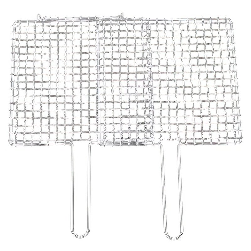 EBM Stainless Steel Barbecue Grill Mesh Sandwiched type