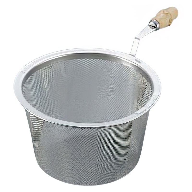 Takekoshi Stainless Steel Tea Strainer Bamboo Handle