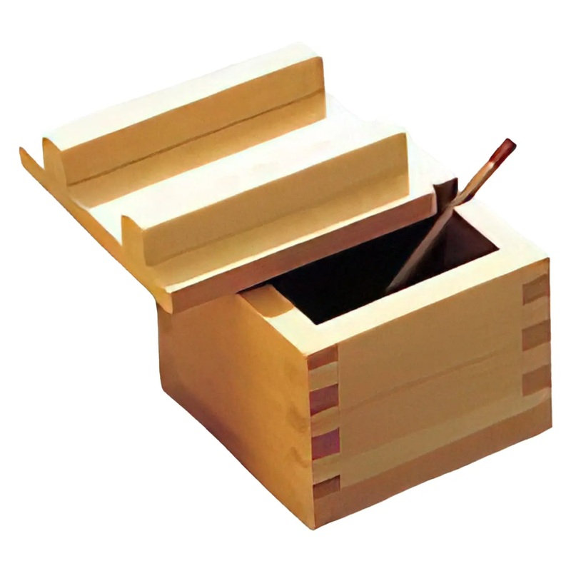 Yamacoh Hinoki Cypress Wooden Condiments Container