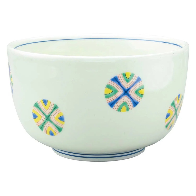 EBM Porcelain Tempered Donburi Bowl Marumon 13.7cm