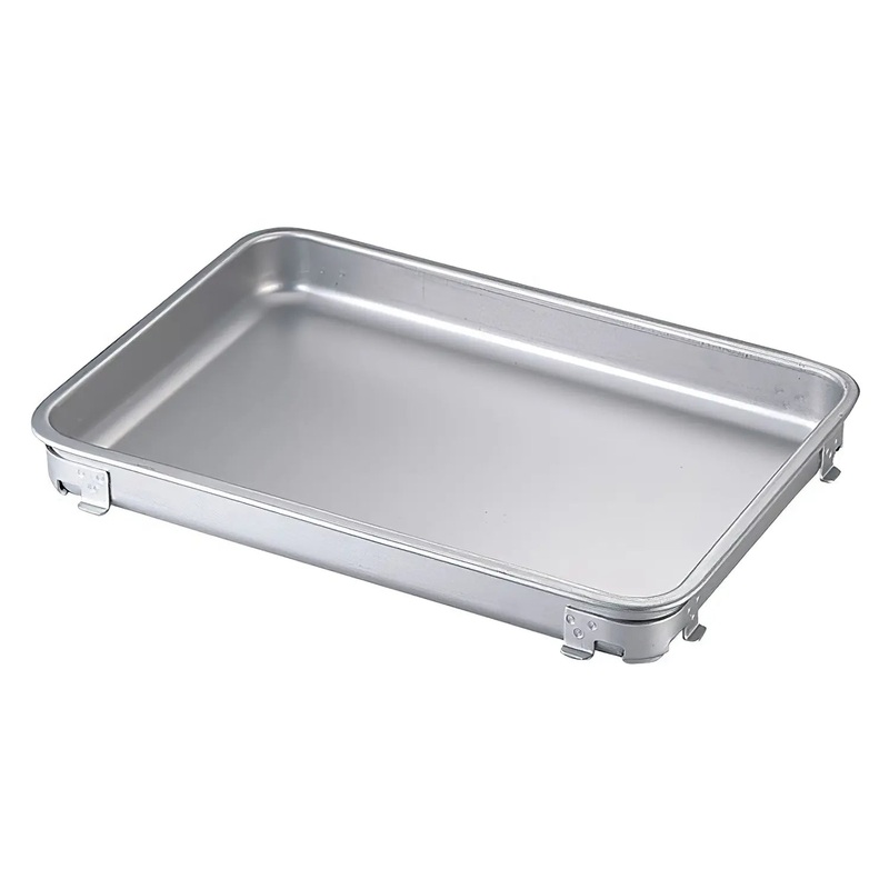 Ikeda Anodized Aluminum Stackable Tray for Gyoza & Perishables