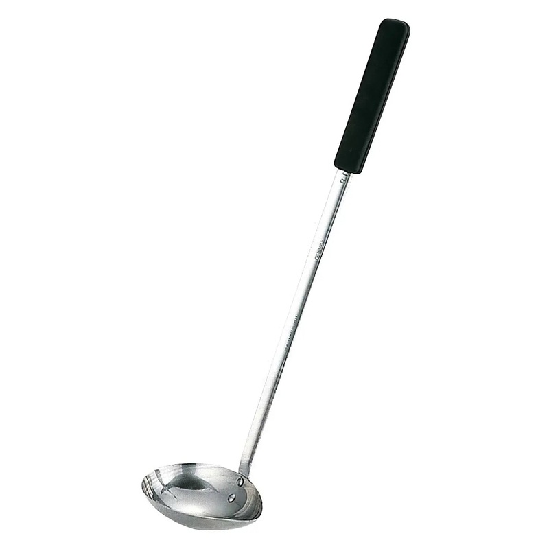 Yukiwa Stainless Steel Side-Scooping Long Ladle