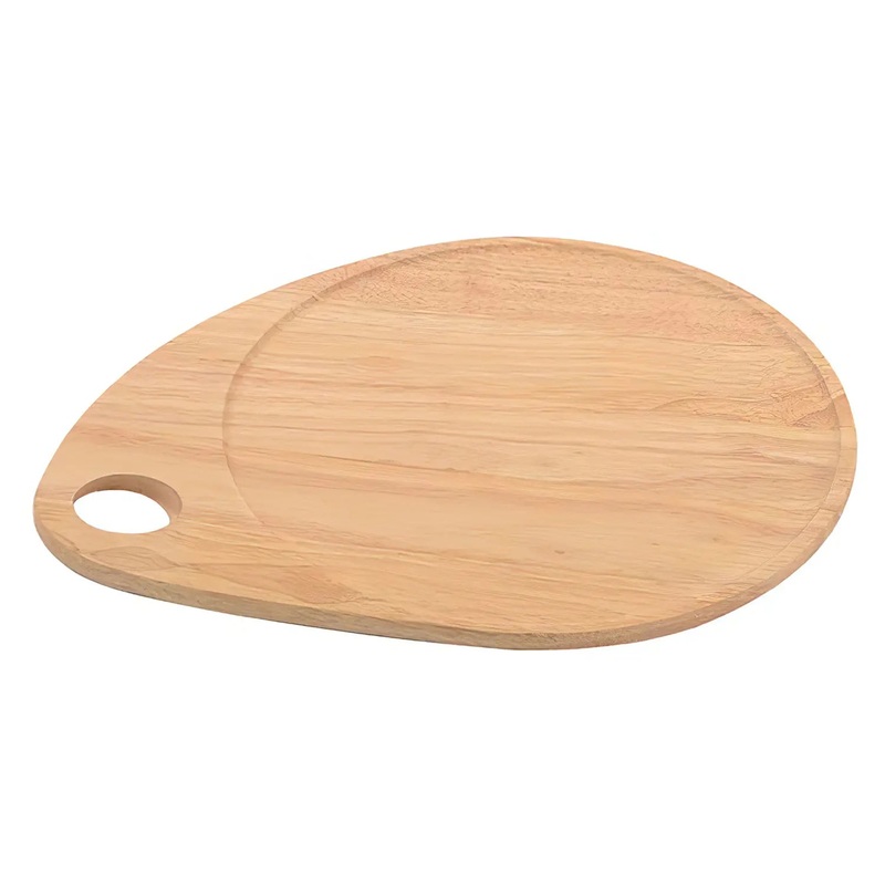 EBM Rubberwood Pizza Serving Plate