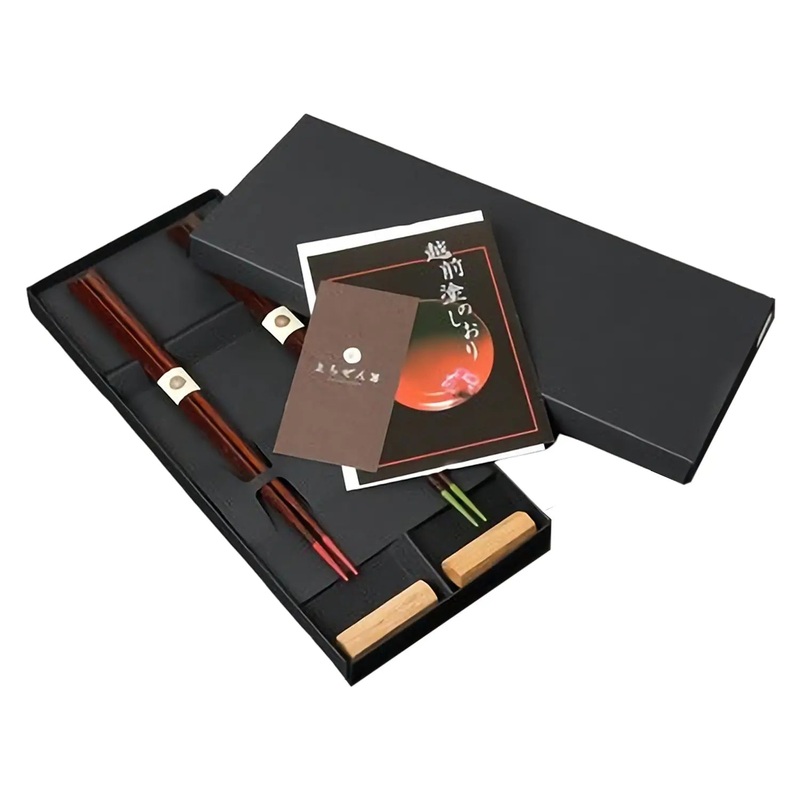 Echizen Shikki Wood Couple Chopsticks