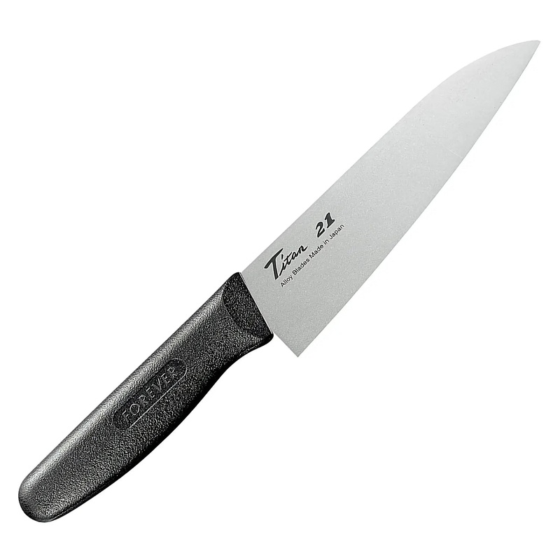 Forever Titanium Hybrid Santoku Knife
