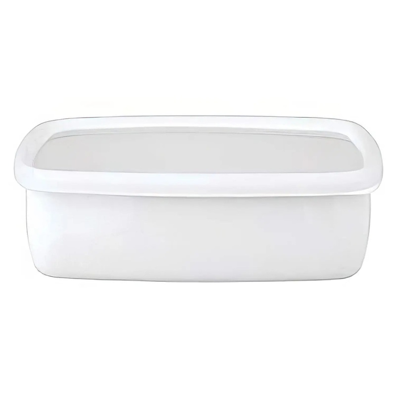 Fujihoro Konte Enamel Shallow Food Container