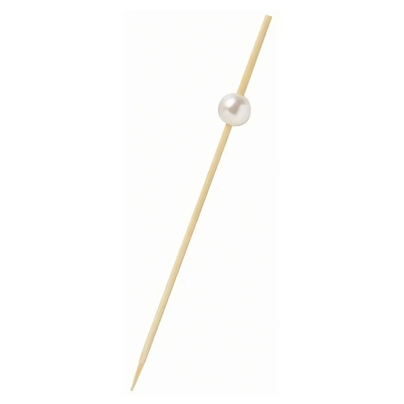Takenotayori Bamboo Food Picks with Pearl 50 pcs