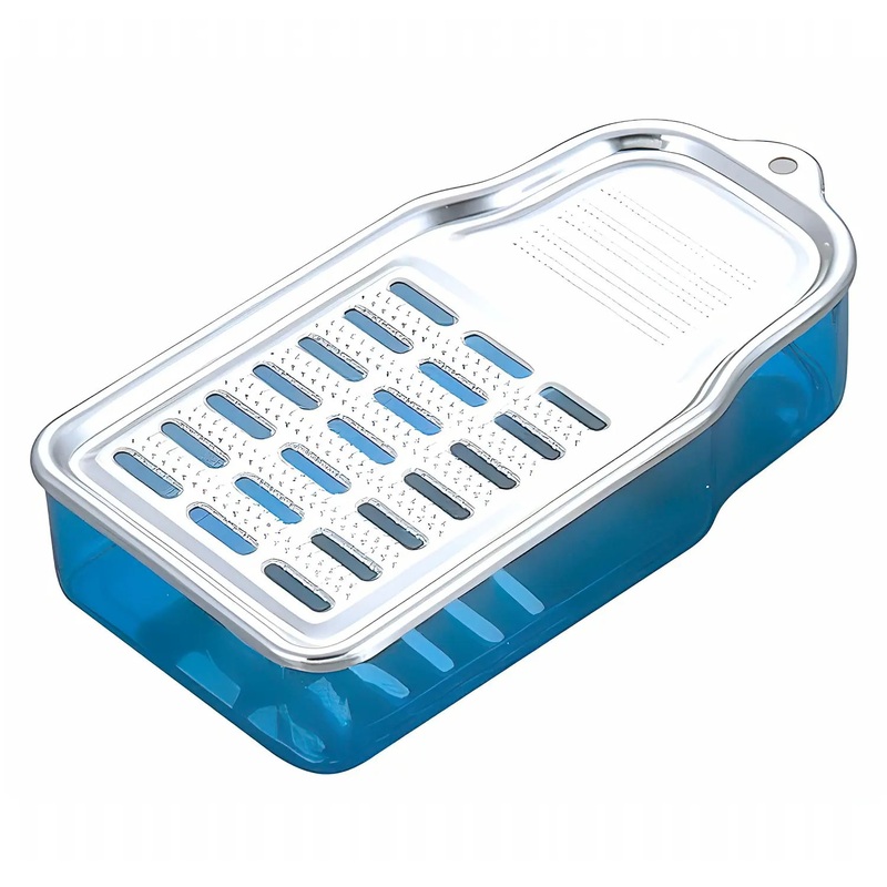 Hokushin Kogyo Aluminium Grater with Container