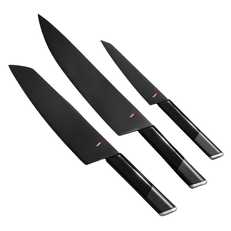 Ninja Molybdenum Vanadium Steel 3 Piece Kitchen Knife Set