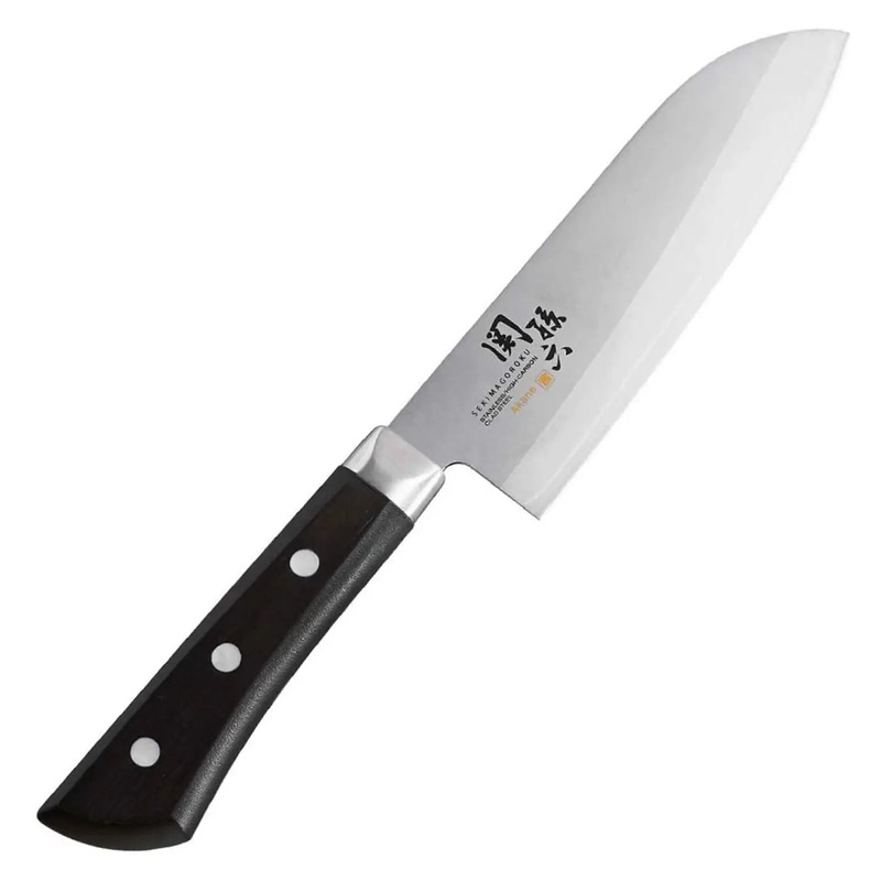 Seki Magoroku Akane Stainless Steel Santoku Knife