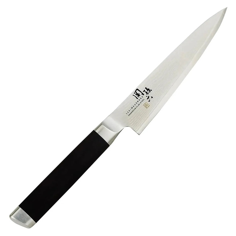 Seki Magoroku Damascus Stainless Steel Petty Knife