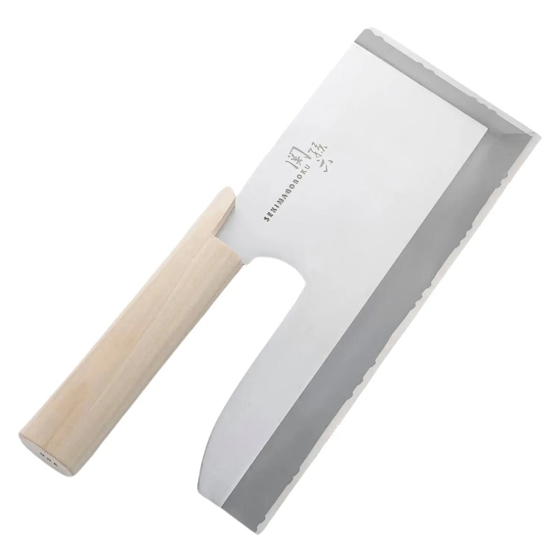 Seki Magoroku Molybdenum Vanadium Stainless Steel Sobakiri Knife