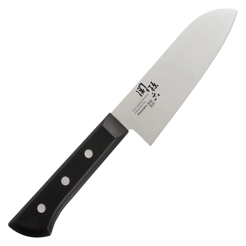 Seki Magoroku Wakatake Stainless Steel Santoku Knife