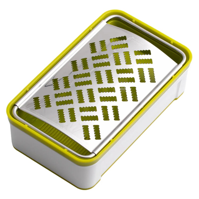 Suncraft Stainless Steel Grater with Container