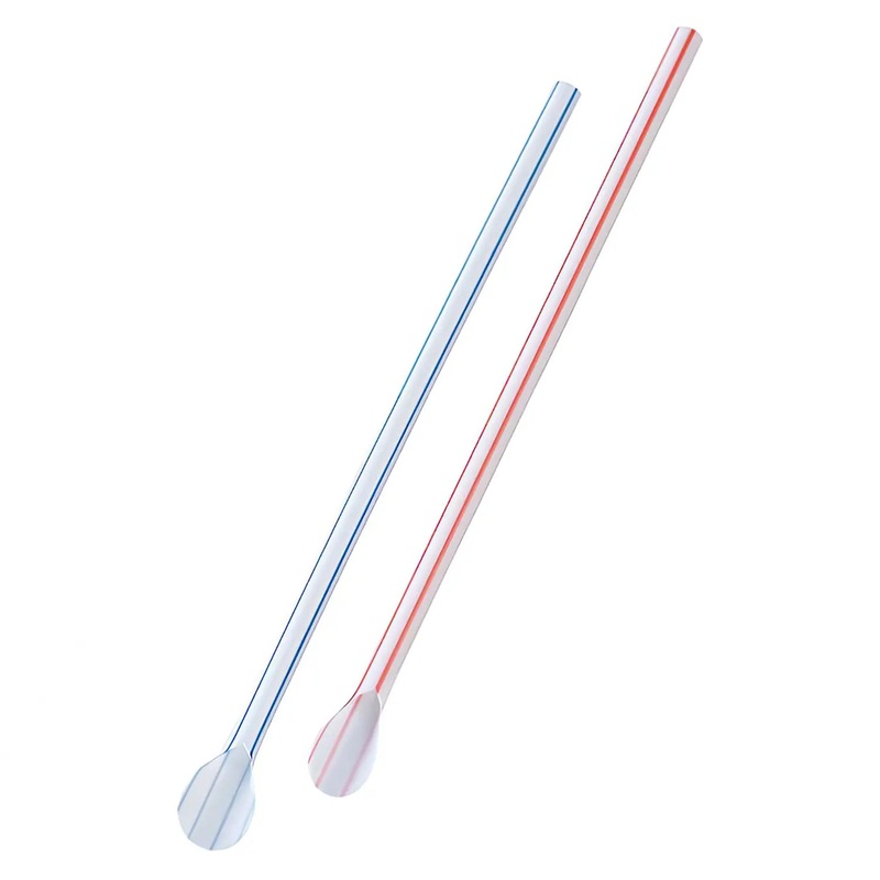 Sunnap Polypropylene Spoon Straw 500 Sticks