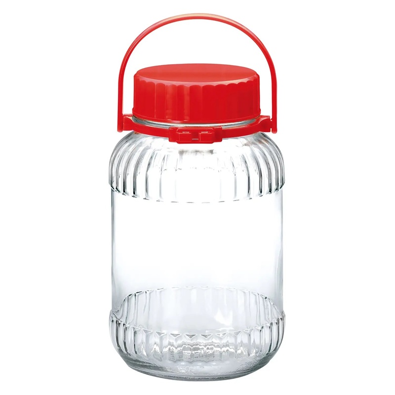 Toyo Sasaki Glass Soda-Lime Glass Fruit Liquor Bottle